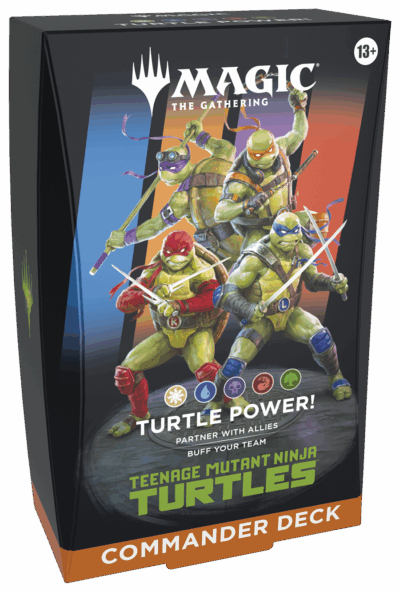 Magic Teenage Mutant Ninja Turtle Commander Deck Turtle Power