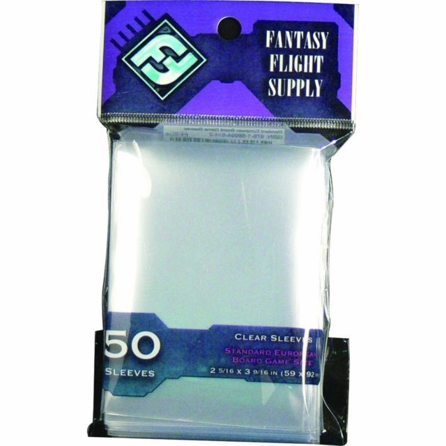 Boardgame Sleeves Standard European