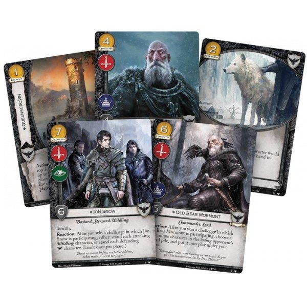 Old Bear Mormont AGoT LCG 2.0 Game of Thrones Watchers on the Wall 3