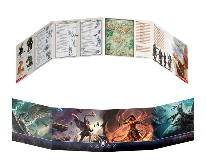 D&D Elemental Evil Screen