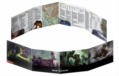D&D Rage of Demons Screen