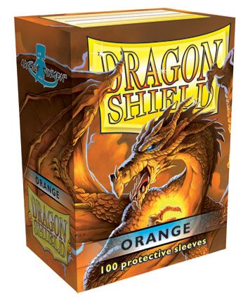 Sleeves Dragon Shield (100) - Orange