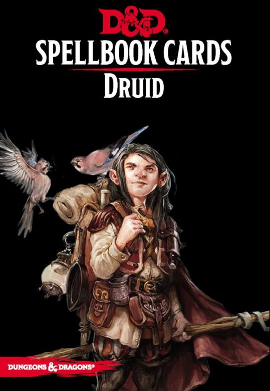 D&D Spellbook Cards - Druid