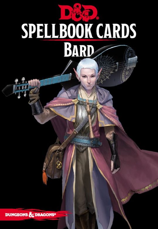 D&D Spellbook Cards - Bard