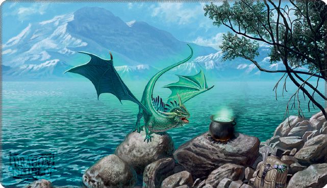 Dragon Shield Play Mat - Mint "Bayaga"