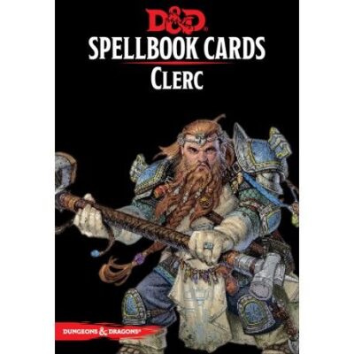 D&D Cartes de Sorts Clerc