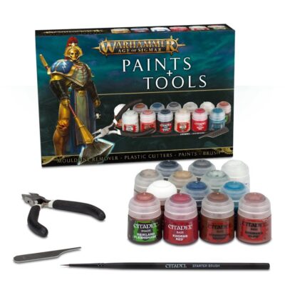 Age of Sigmar Paints + Tools