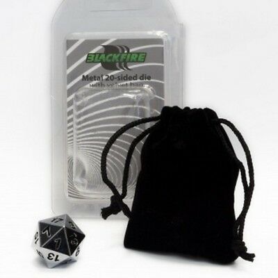 Metal Spindown D20 - Antique Silver