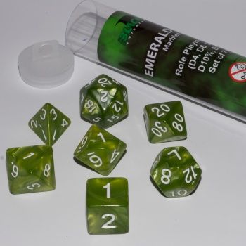 Boite de dés - Emerald Green