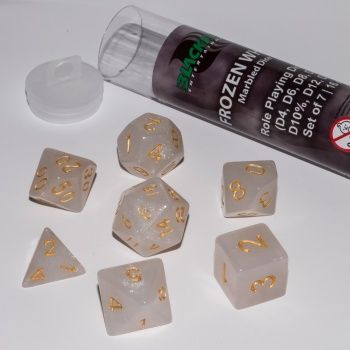 Boite de dés - Frozen White