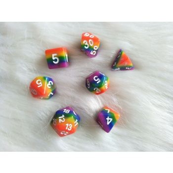 Boite de dés - Rainbow Dice
