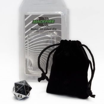 Metal D20 - Silver