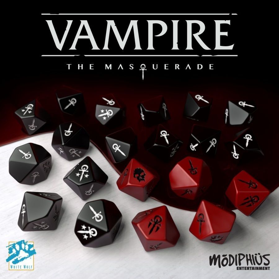 Vampire The Masquerade Dice Set Xenomorphe