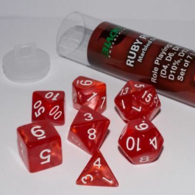 Boite de dés - Ruby Red