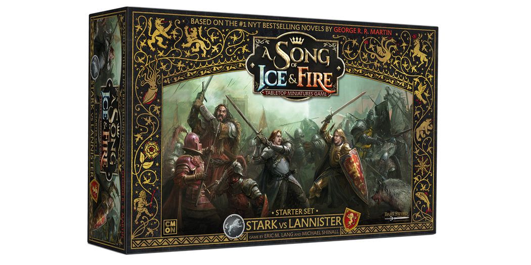 A Song of Ice and Fire Core Box Stark vs Lannister