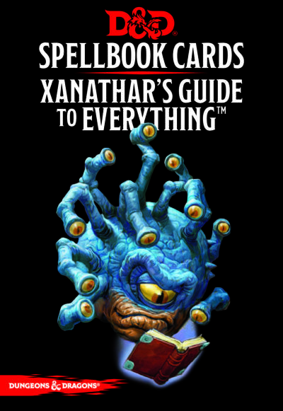 D&D Spellbook Cards : Xanathar's Guide to Everything