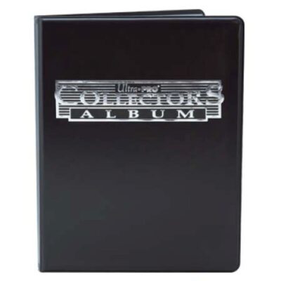 Black Collector 4-Pocket Portfolio