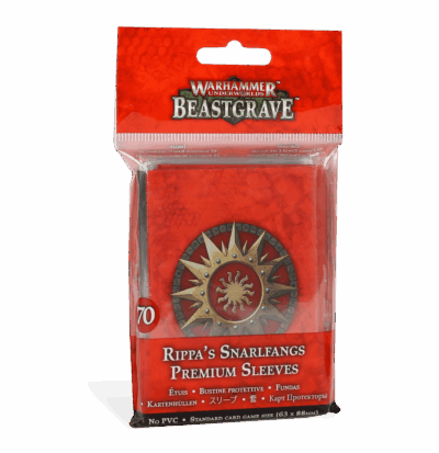 Warhammer Underworlds Rippa's Snarlfangs Premium Sleeves
