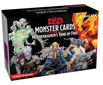 D&D Monster Cards Mordenkainen's Tome of Foes