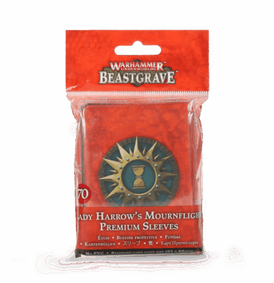 Warhammer Underworlds Lady Harrow's Mournflight Premium Sleeves