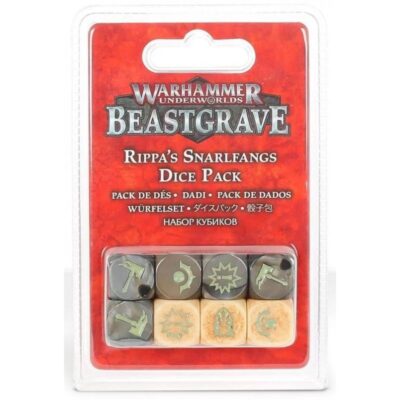 Warhammer Underworlds Rippa's Snarlfangs Dice