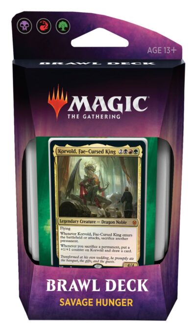 Magic : Throne of Eldraine Brawl Deck Savage Hunger