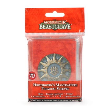 Warhammer Underworlds Hrothgorn's Mantrappers Premium Sleeves