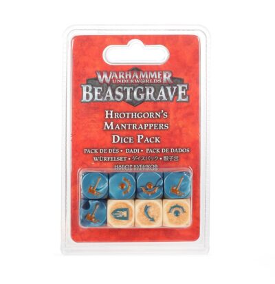 Warhammer Underworlds Hrothgorn's Mantrappers Dice Pack