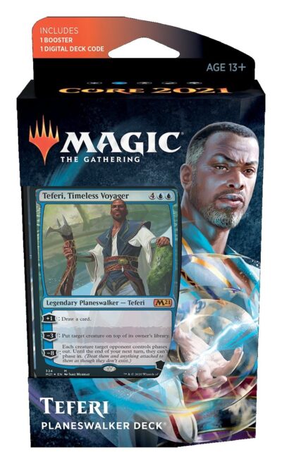Magic M21 Planeswalker Deck Teferi (Blue)
