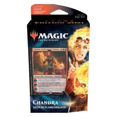 Magic M21 Deck de Planeswalker Chandra (Rouge)