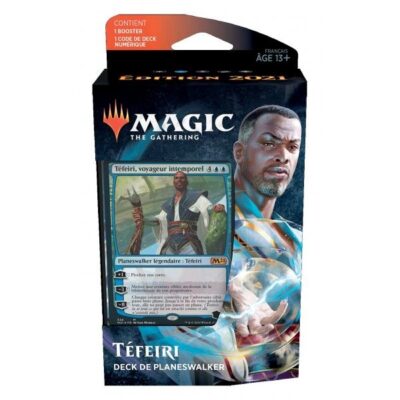Magic M21 Deck de Planeswalker Teferi (Bleu)