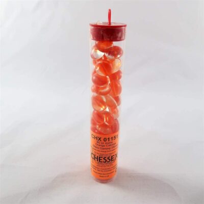 Glass Stones Catseye Orange