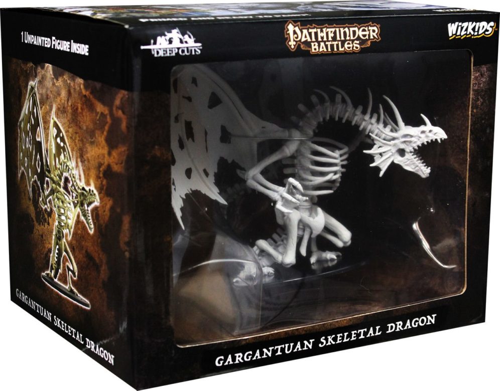 Pathfinder Battles : Gargantuan Skeletal Dragon
