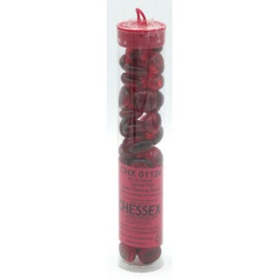 Glass Stones Crystal Red