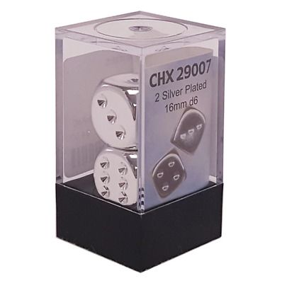 2D6 Silver-Plated