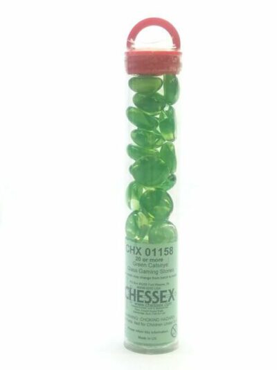Glass Stones Catseye Green