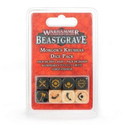 Warhammer Underworlds Morgok's Krushas Dice