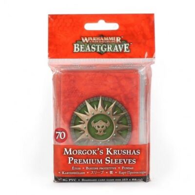 Warhammer Underworlds Morgok's Krushas Sleeves
