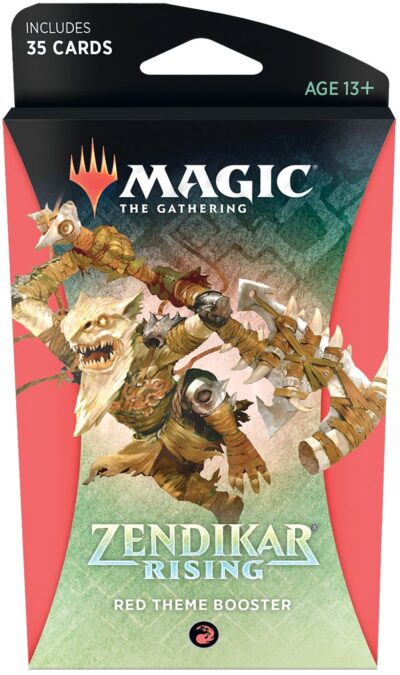 Magic : Zendikar Rising Theme Booster Red