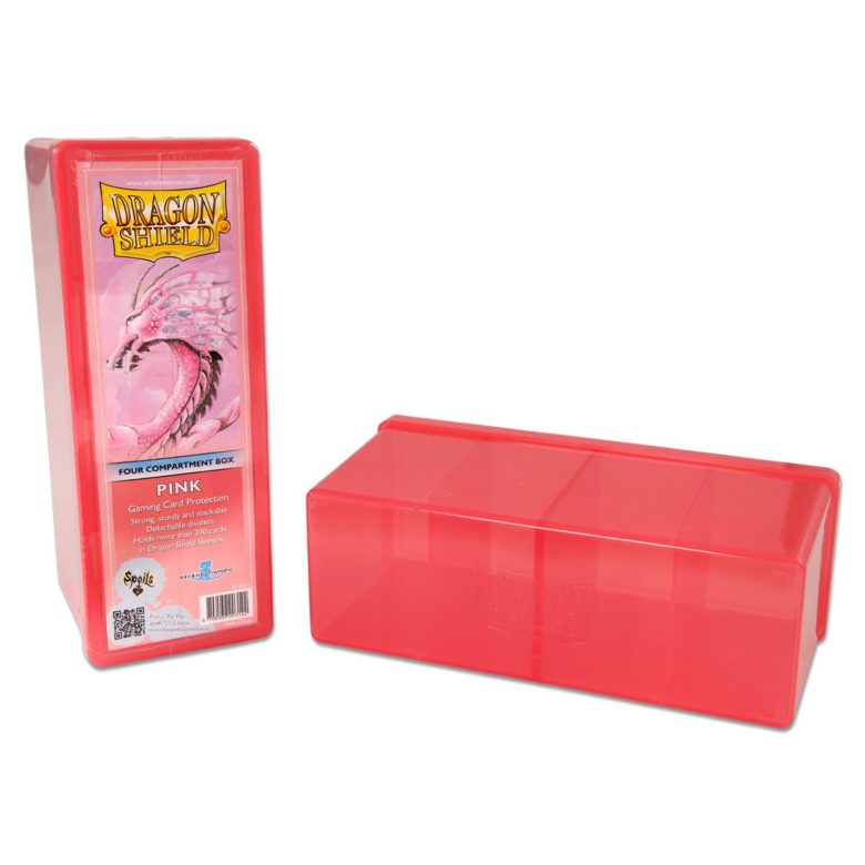 Boite de Rangement Dragon Shield Pink