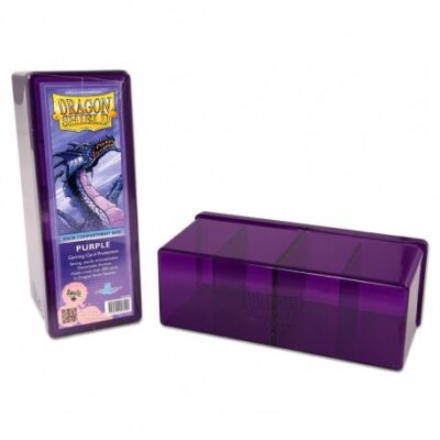 Boite de Rangement Dragon Shield Purple