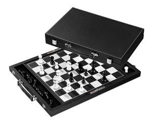 Coffret d'échecs - case 38mm similicuir