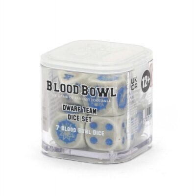 Blood Bowl Dwarf Team Dice