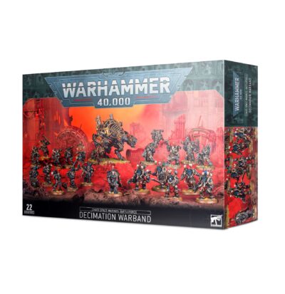 Chaos Space Marines Battleforce Decimation Warband