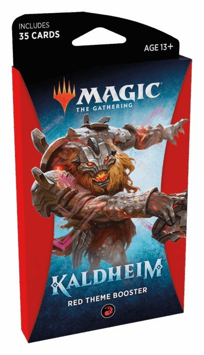 Magic Kaldheim Theme Booster Red