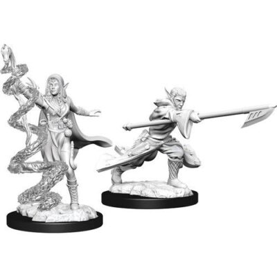 Magic the Gathering Miniatures - Joraga Warcaller & Joraga Treespeaker (Elves)