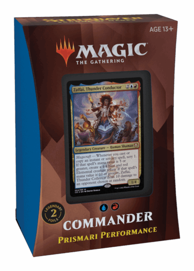 Magic Strixhaven Commander Prismari Performance