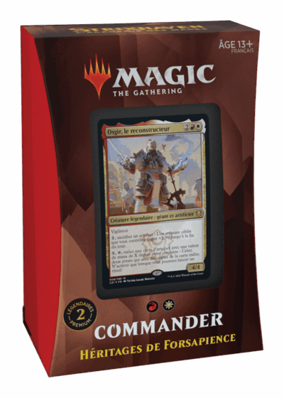 Magic Strixhaven Commander Héritages de Forsapience