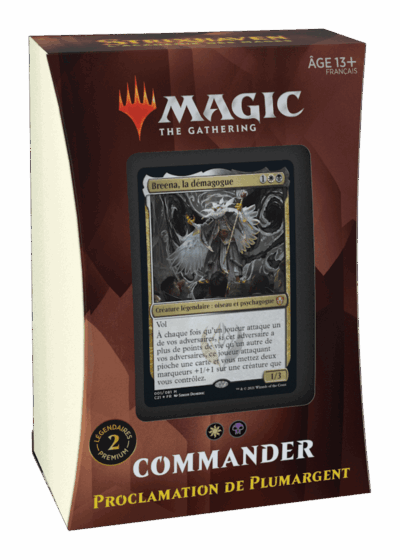 Magic Strixhaven Commander Proclamation de Plumargent