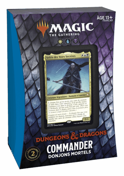 Magic Aventures dans les Royaumes Oubliés Commander Donjons Mortels